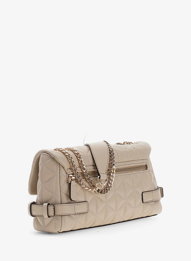 GUESS Paisleigh Convertible Flap Over Crossbody Bag - Image 2